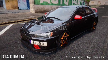 Mitsubishi Lancer Evolution X FQ400 (Cor Rims)